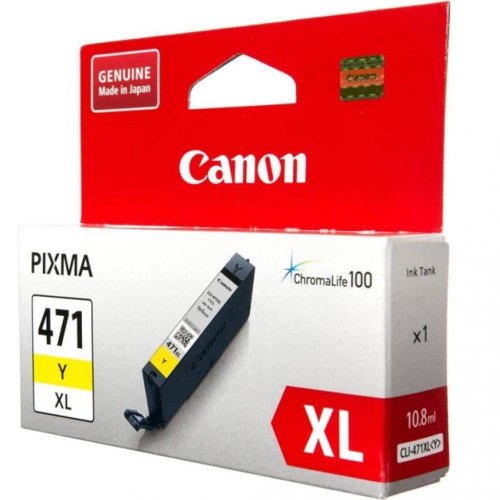 Картридж Canon CLI-471Y XL PIXMA MG5740/MG6840 Yellow (0349C001)