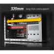 Корпус GameMax 400W Black ET-211-400W-2U3 400Вт