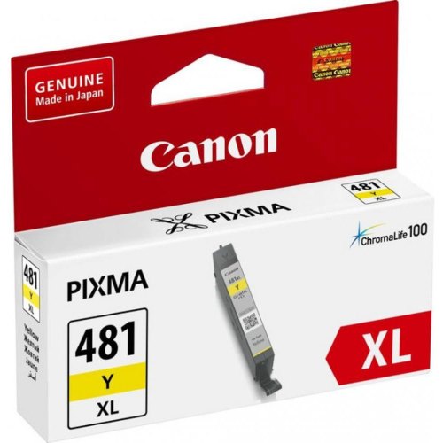 Картридж Canon CLI-481Y XL Yellow (2046C001)