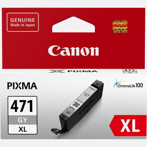 Картридж Canon CLI-471GY XL PIXMA MG5740/MG6840 Grey (0350C001)