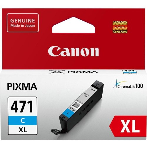 Картридж Canon CLI-471C XL PIXMA MG5740/MG6840 Cyan (0347C001)