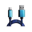 Кабель Grand-X USB-micro USB FM05 1.5A, 1m, Blue/Black