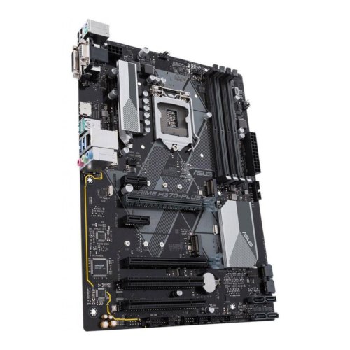 Материнська плата ASUS PRIME H370-PLUS ATX, Socket 1151,Только 8-е покоління Intel Core i7 / Core i5 / Core i3 / , AMD CrossFireX, Intel, Intel H370,