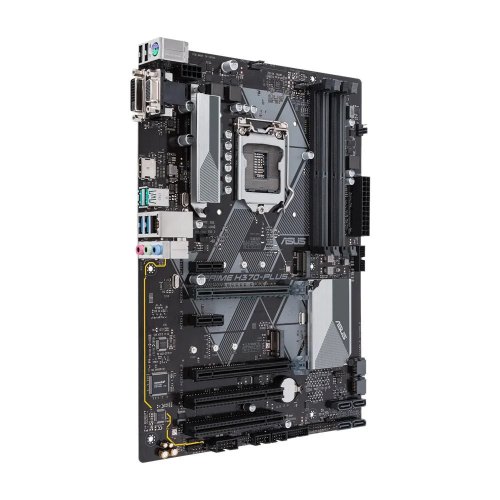 Материнська плата ASUS PRIME H370-PLUS ATX, Socket 1151,Только 8-е покоління Intel Core i7 / Core i5 / Core i3 / , AMD CrossFireX, Intel, Intel H370,