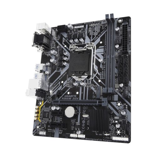 Материнська плата Gigabyte B360M D2V
