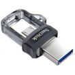 USB флеш 32GB SanDisk Ultra Dual OTG Black (SDDD3-032G-G46)