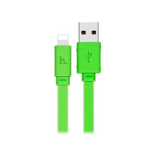 Кабель HOCO X5 Bamboo for lightning (Green)
