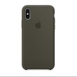 Чохол Apple Silicone Case 1:1 для iPhone X, Dark Olive