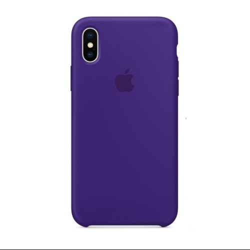 Чохол Apple Silicone Case 1:1 для iPhone X/Xs, Ultra Violet