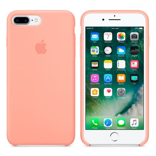 Чохол Apple Silicone Case для iPhone 7 Plus / 8 Plus, Flamingo