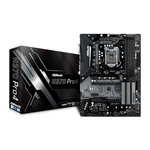 Материнская плата ASRock H370M Pro4
