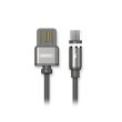 Кабель Remax microusb, Gravity (magnit), Black