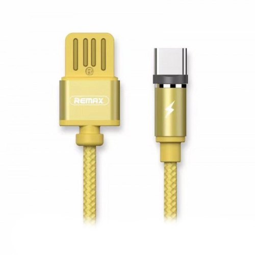 Кабель Remax Type-C, Gravity (magnit), Gold