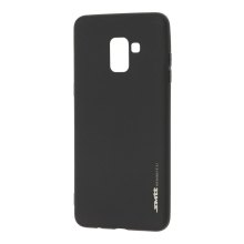 Накладка силіконова SMTT Samsung  A8 Plus A730 (2018) Black
