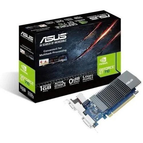 Відеокарта ASUS GeForce GT 710 1GB (GT710-SL-1GD5-BRK) GDDR5, 64bit