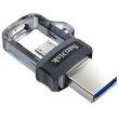 USB флеш 16GB SanDisk Ultra Dual OTG Black (SDDD3-016G-G46)