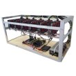 Ферма на 6 відеокарт  AXLE AMD Radeon RX570 Mining Edition 8Gb (G3930, 4Gb DDR4, PRIME H270-PLUS, Kenweiipc 1600 Вт Gold;SSD 60Gb,райзера,алюм каркас)