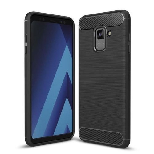 TPU чохол iPaky Slim Series для Samsung A730 Galaxy A8 Plus (2018) Black