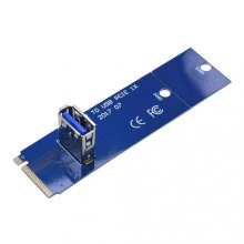 Райзер-адаптер Dynamode NGFF M.2 Male to USB 3.0 Female для PCI-E 1X