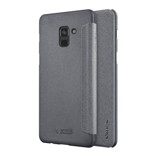 Чохол книжка Nillkin Sparkle Series для Samsung A730/A8 Plus (2018) Black