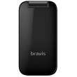 Мобільний телефон BRAVIS C243 Flip Black