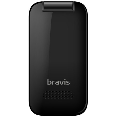 Мобільний телефон BRAVIS C243 Flip Black
