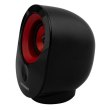 Акустична система 2.0, Greenwave SA-603, чорний-червоний (R0015170)