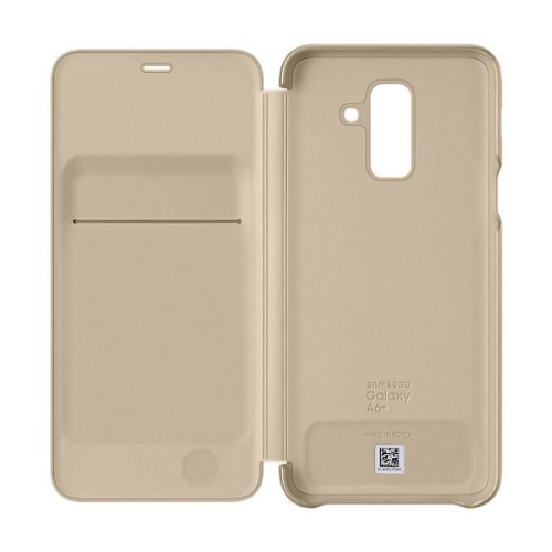 Чохол Samsung A6 Plus (A605) EF-WA605CFEGRU Wallet cover Gold