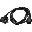Кабель живлення для ПК CEE 7/7 - IEC C13 євровилка, довжина 3 м, мiдь (1 мм) - Atcom