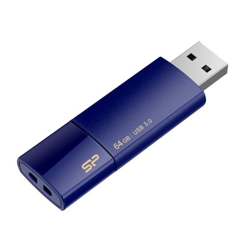 USB флеш 64G Silicon Power BLAZE B05 Deep Blue USB3.0 (SP064GBUF3B05V1D)