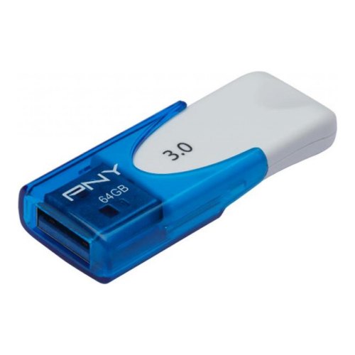 USB флеш 64Gbb PNY Attache4 Blue USB3.0 (FD64GATT430-EF)