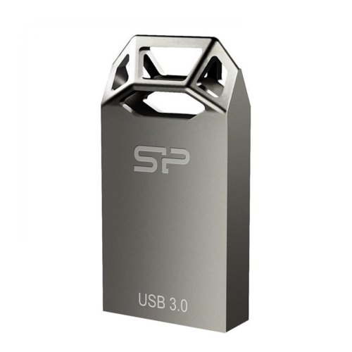 USB флеш 16G Silicon Power JEWEL J50 Titanium USB3.0 (SP016GBUF3J50V1T)