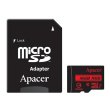 microSDHC карта 16GB Apacer class10 UHS-1 з SD адаптером (AP16GMCSH10U5-R)