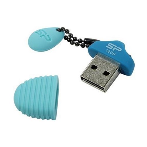 USB флеш 16G Silicon Power Touch T30 Blue USB2.0 (SP016GBUF2T30V1B)