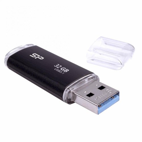 USB флеш 32G Silicon Power BLAZE B02 Black USB3.0 (SP032GBUF3B02V1K)