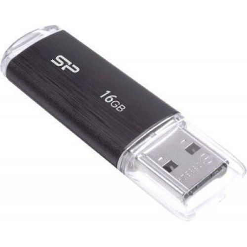 USB флеш 16GB Silicon Power Ultima U02 Black (SP016GBUF2U02V1K)