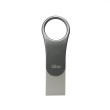 USB флеш 32G Silicon Power DriveMobile C80 Silver USB3.0/TypeC (SP032GBUC3C80V1S)