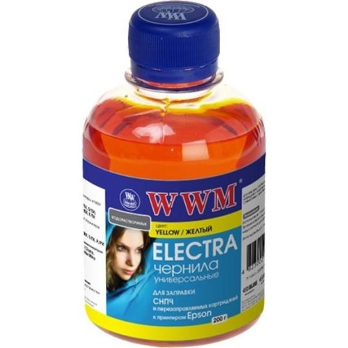 Чорнило WWM ELECTRA для Epson 200г Yellow  (EU/Y)