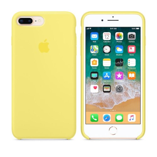 Чохол Apple Silicone Case для iPhone 7 Plus/8 Plus, Lemonade