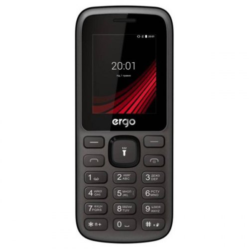 Мобільний телефон ERGO F185 Speak Black