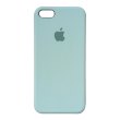 Чохол Apple Silicone Case для iPhone 5 / 5S / SE, Sea Blue
