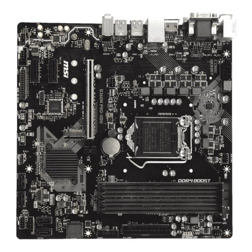 Материнcкая плата MSI B360M_PRO-VD s1151 B360 2xDDR4 M.2 DVI-VGA M.2 Socket 3 mATX