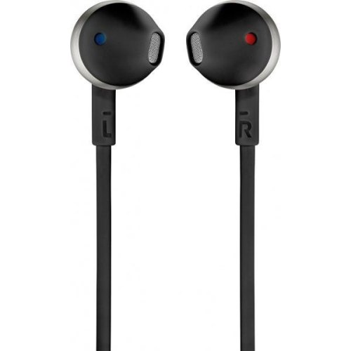 Навушники з мікрофоном (гарнітура), JBL T205 (JBLT205BLK) Black