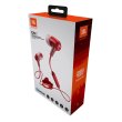 Навушники з мікрофоном (гарнітура), JBL E25BT, Red (JBLE25BTRED)