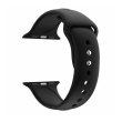 Ремінець Silicone Watch band for Apple Watch 38/40 mm Black