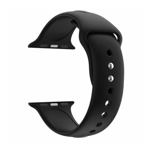 Ремінець Silicone Watch band for Apple Watch 38/40 mm Black