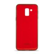 Накладка Miami Glass Case Samsung J600 (J6 2018) Red