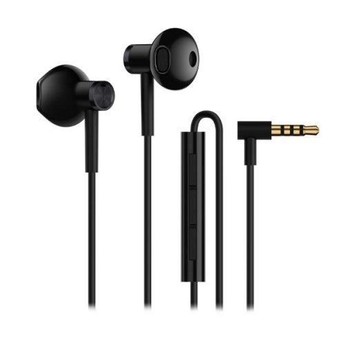 Навушники з мікрофоном (гарнітура),  Xiaomi Mi Dual Driver Earphones, Black