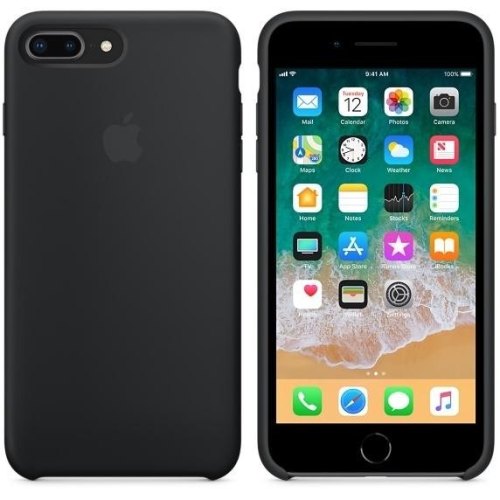 Чохол Silicon Case Apple iPhone 7/8 Plus Black ORIGINAL