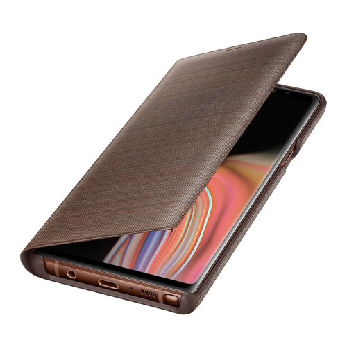 Чохол Samsung N960 (Galaxy Note 9) EF-NN960PAEGRU, LED View Cover, Brown